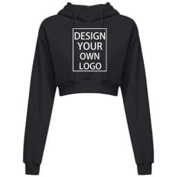 Customized New Fashion Women Hoodie Sweatshirt Short Top Coat Sport Pullover Hooded Tops Female Autumn Winter Crop Top Hoodie