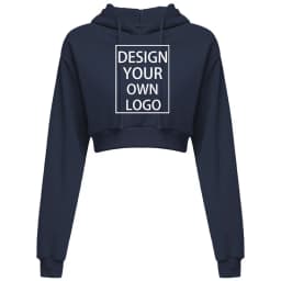 Customized New Fashion Women Hoodie Sweatshirt Short Top Coat Sport Pullover Hooded Tops Female Autumn Winter Crop Top Hoodie