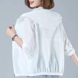 Lightweight Long Sleeve Women's Sun Protection Clothing Casual Versatile Summer Outdoor Wear Mom's Style Short Outerwear