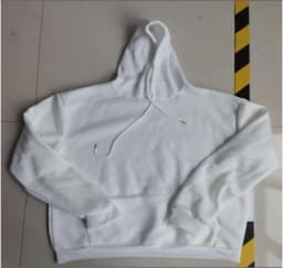 Y2K Vintage Deer Pure White Hoodies Women Fabric Sweatshirt Men Women Fashion Simple Streetwear Unisex Oversized Hoodie Clothing