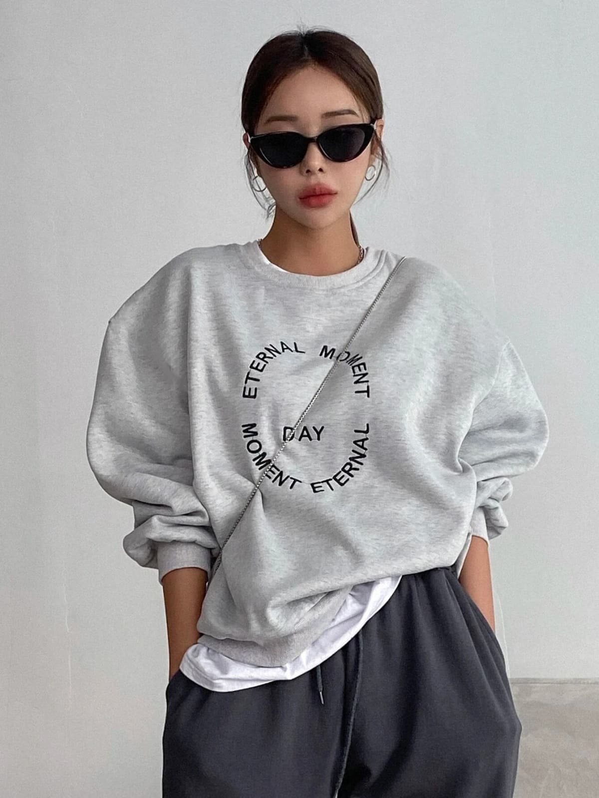 Funny Letter Printing Women Hoodies Harajuku Crewneck Hoodie Fashion Casual Oversize Hoody Autumn Comfortable Tracksuit Female