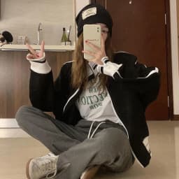 American Retro Stand Collar Sport Jacket for Women Autumn Fashion Zipper Sweatshirt Female Hip Hop Streetwear Cool Outerwear