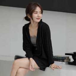 Miyake Pleated Hooded Zipper Cardigan Women 2026 Early Autumn Long Sleeve Pleats Top Versatile Slimming Short Solid Color Jacket