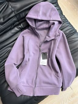Slim Fit American Style Hooded Cardigan Women's Yoga Top Spring Autumn Chic Student Outerwear Long Sleeve Zipper Closure