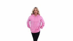 TACVASEN Women Fleece Lined Oversized Hoodie Thick Warm Sherpa Pullover Hooded Sweatshirt with Multi Kangaroo Pocket for Winter