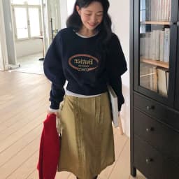 American Lazy Loose Women's Fleece Lined Long Sleeve round Neck Short Style Sweatshirt Jacket Autumn Winter Base Layer Top