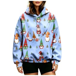 Women Fall And Winter Hoodie With Pet Pouch Oversized Pocket Colorful Print Sweatshirt For Dogs And Zip up Fleece Hoodie Women