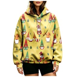 Women Fall And Winter Hoodie With Pet Pouch Oversized Pocket Colorful Print Sweatshirt For Dogs And Zip up Fleece Hoodie Women
