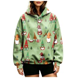 Women Fall And Winter Hoodie With Pet Pouch Oversized Pocket Colorful Print Sweatshirt For Dogs And Zip up Fleece Hoodie Women