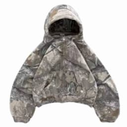 New High Street Y2K Retro Hoodie Men Printed Camouflage Pattern Pullover Hip Hop Oversized Camo Hoodies Sweatshirts Streetwear