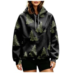 Women Fall And Winter Hoodie With Pet Pouch Oversized Pocket Colorful Print Sweatshirt For Dogs And Zipper Hoodies for Women