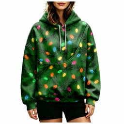 Women Fall And Winter Hoodie With Pet Pouch Oversized Pocket Colorful Print Sweatshirt For Dogs Plain Sweatshirt with Pockets