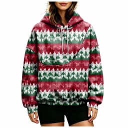 Women Fall And Winter Hoodie With Pet Pouch Oversized Pocket Colorful Print Sweatshirt For Dogs Plain Sweatshirt with Pockets