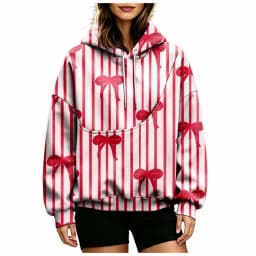 Women Fall And Winter Hoodie With Pet Pouch Oversized Pocket Colorful Print Sweatshirt For Dogs Plain Sweatshirt with Pockets