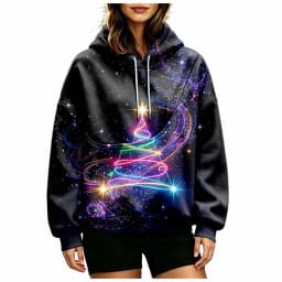Women Fall And Winter Hoodie With Pet Pouch Oversized Pocket Colorful Print Sweatshirt For Dogs Plain Sweatshirt with Pockets