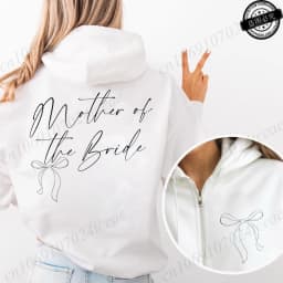 Personalized Bridesmaid Print Women Zip Up Hoodies Bridal Party Graphic Hooded Hoodies Maid of Honor Hoody Sweatshirts Gifts