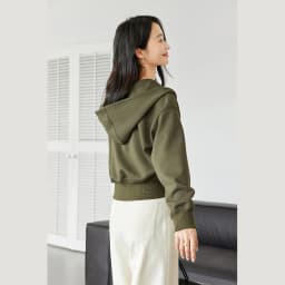 VIMLY Women's Short Hooded Sweatshirt 2026 Autumn Casual Zipper Front Long Sleeve Jacket Fashion Female Pullover A0885