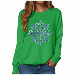 Christmas Womens Funny Christmas Sweatshirt Christmas Fashion Christmas Outfit Long Sleeve Christmas Long Sleeve Apparel Shirt