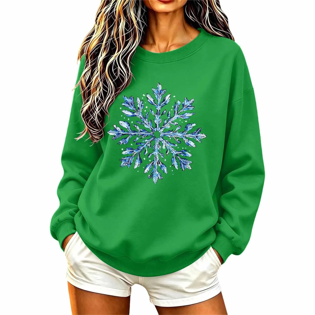 Christmas Womens Funny Christmas Sweatshirt Christmas Fashion Christmas Outfit Long Sleeve Christmas Long Sleeve Apparel Shirt