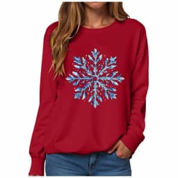 Christmas Womens Funny Christmas Sweatshirt Christmas Fashion Christmas Outfit Long Sleeve Christmas Long Sleeve Apparel Shirt