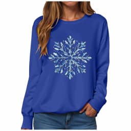 Christmas Womens Funny Christmas Sweatshirt Christmas Fashion Christmas Outfit Long Sleeve Christmas Long Sleeve Apparel Shirt