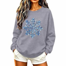 Christmas Womens Funny Christmas Sweatshirt Christmas Fashion Christmas Outfit Long Sleeve Christmas Long Sleeve Apparel Shirt