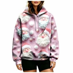 Women Fall And Winter Hoodie With Pet Pouch Oversized Pocket Colorful Print Sweatshirt For Dogs And Women's Hoodies Pullover