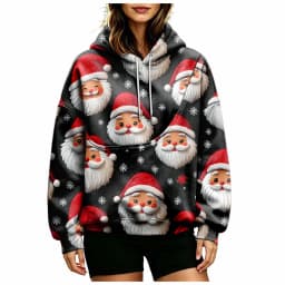 Women Fall And Winter Hoodie With Pet Pouch Oversized Pocket Colorful Print Sweatshirt For Dogs And Cats Woman's Zip Hoodie