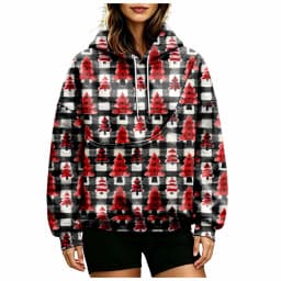Women Fall And Winter Hoodie With Pet Pouch Oversized Pocket Colorful Print Sweatshirt For Dogs And Cats Woman's Zip Hoodie