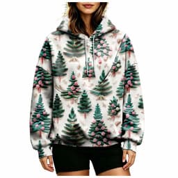 Women Fall And Winter Hoodie With Pet Pouch Oversized Pocket Colorful Print Sweatshirt For Dogs And Cats Woman's Zip Hoodie