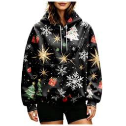 Women Fall And Winter Hoodie With Pet Pouch Oversized Pocket Colorful Print Sweatshirt For Dogs And Cats Womens Hoodie Zip up