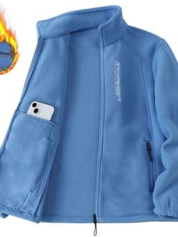 Loose Zipper Open Cardigan Sweatshirt for Middle-Aged And Elderly Large Size Mommy Style Fashionable Comfortable Polyester