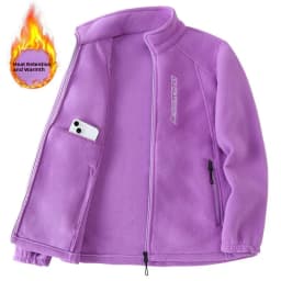 Loose Zipper Open Cardigan Sweatshirt for Middle-Aged And Elderly Large Size Mommy Style Fashionable Comfortable Polyester