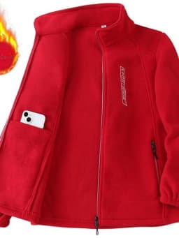 Loose Zipper Open Cardigan Sweatshirt for Middle-Aged And Elderly Large Size Mommy Style Fashionable Comfortable Polyester