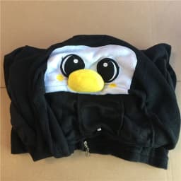 S,M,L Novelty Cute Penguin Fleece Warm Sweatshirt Tracksuits Women gardigan hoodies Girl Winter cute Hooded Jacket