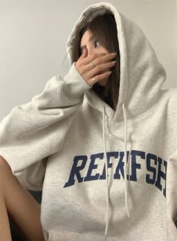 American Style Oversize Hoodie Women's Thickened Fleece Autumn Winter Casual Style Long Sleeve Sweatshirt Street Fashion