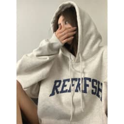 American Style Oversize Hoodie Women's Thickened Fleece Autumn Winter Casual Style Long Sleeve Sweatshirt Street Fashion