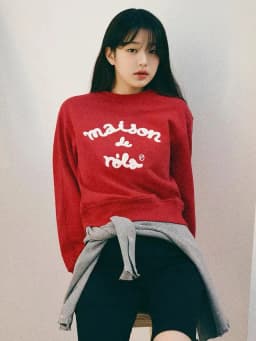 Rola round Neck Printed Hoodie Women's Casual Loose Short Top Autumn Fashion Streetwear Comfortable Fit Long Sleeve Sweatshirt