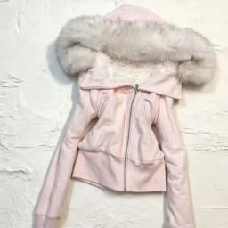 Subcultre Y2K Hoodie Faux Fur Hoodie Long Sleeve Y2K Retro Print Gothic Punk Style Streetwear Vintage Autumn Winter Sweatshirts