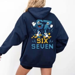 Steal A Brainrot 67 Meme Hoodies Funny Meme Unisex Sweatshirt Six and Seven Brainrot Tops Men Women Christmas Fashion Streetwear