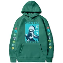 Hu Tao Zhongli Vintage Streetwear Wanderer Faruzan Nahida Xiao Cartoon Gothic Sweatshirt Genshin Impact Korean Style Y2k Hoodies