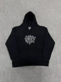 HOUZHOU Vintage Graphic Fleece Hoodies Women Oversized Casual Gray Sweatshirts Black Pullovers Hip Hop Streetwear Winter 2024