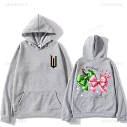 2024 Wicked Sutra Hooded Graphic Printing Cartoon Women Tops Sweatshirt with Hooded Casual Retro Clothes Women/men Pullovers