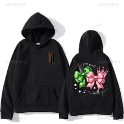 2024 Wicked Sutra Hooded Graphic Printing Cartoon Women Tops Sweatshirt with Hooded Casual Retro Clothes Women/men Pullovers