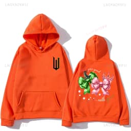 2024 Wicked Sutra Hooded Graphic Printing Cartoon Women Tops Sweatshirt with Hooded Casual Retro Clothes Women/men Pullovers