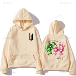 2024 Wicked Sutra Hooded Graphic Printing Cartoon Women Tops Sweatshirt with Hooded Casual Retro Clothes Women/men Pullovers
