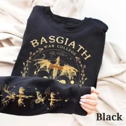 Fourth Wing Sweatshirt Basgiath War College Dragon Rider Clothing Book Lover Men Women Fashion Gift Sweatshirts Casual Apparel