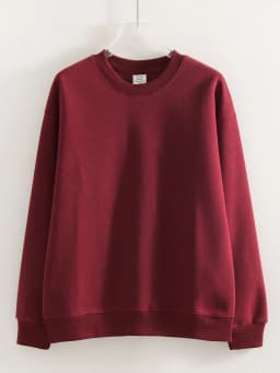 KarSaNy Oversize Sweatshirts For Women Autumn Crewneck Loose Pullovers Cotton Sports Tops Women Sweatshirts Navy Blue Casual