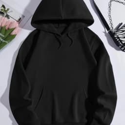 Women's Autumn and Winter Fashion Casual Sports Loose Los Angeles Print Fleece Warm Long Sleeved Pocket Hooded Sweatshirt