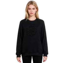 CHCH Women's Pullover Autumn Winter Casual Home Commuting Female Classic Hoodie New Fashion Bead Design Ladies Long Sleeved Tops
